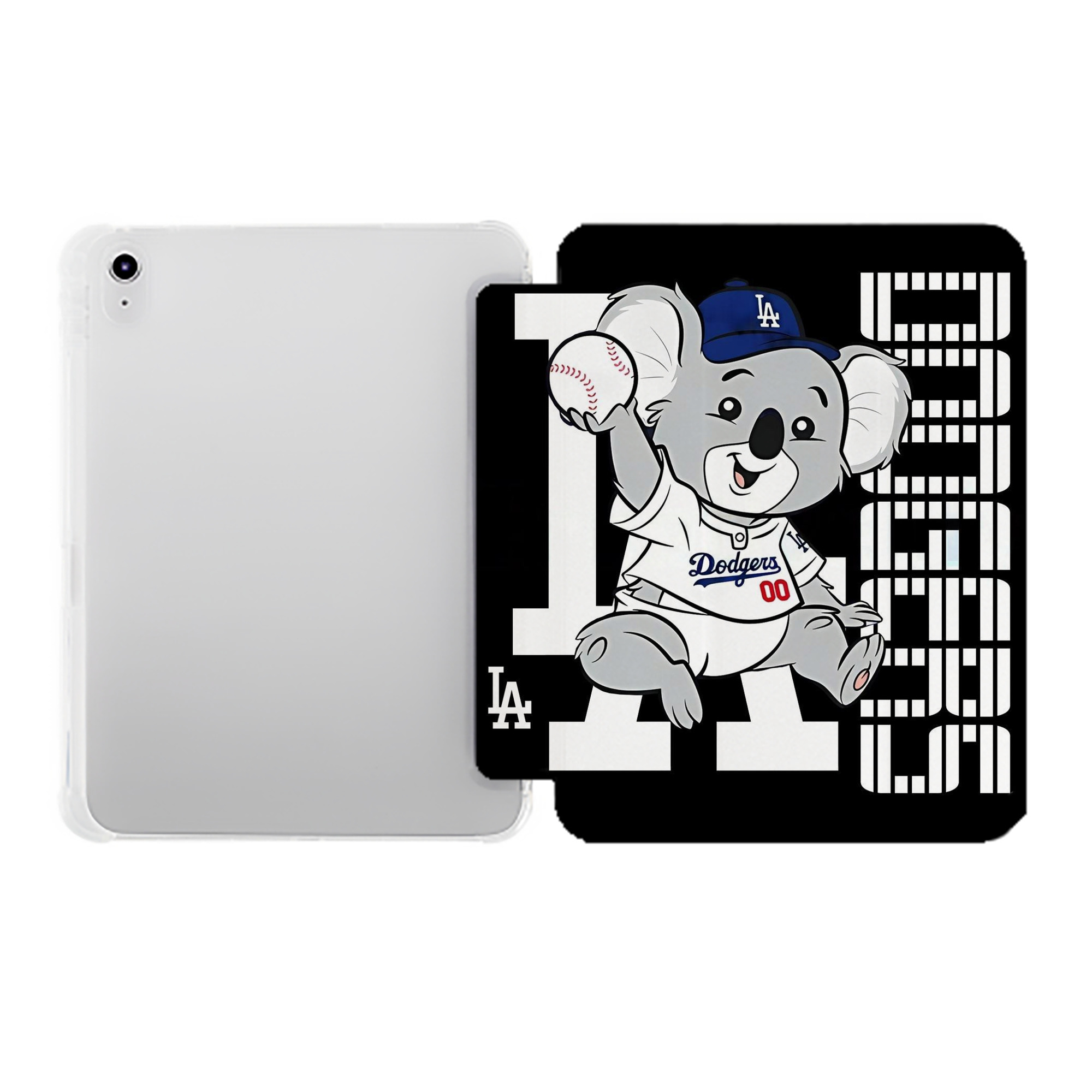  Premium Tri-Fold PU Leather & Silicone IPad Case With Pencil Slot – Fits 9.5,10.5,10.9 – Adjustable Stand, Slim, Protective